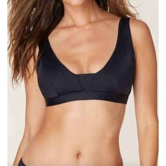 Andie NWT The Tahini Top Black Size L - Picture 1 of 7